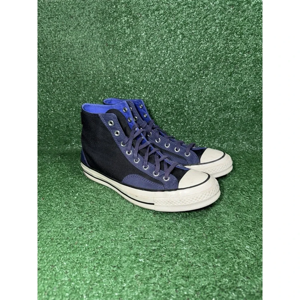 Converse Chuck 70 Men 9.5 Women 11.5 Blue Black Cordura Comfort Sneakers A05578C - Picture 7 of 11
